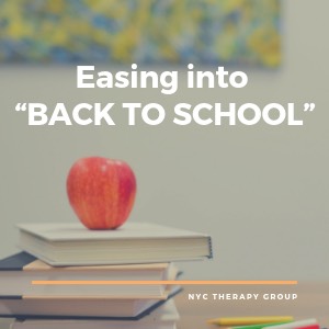 EASING INTO “BACK TO SCHOOL”